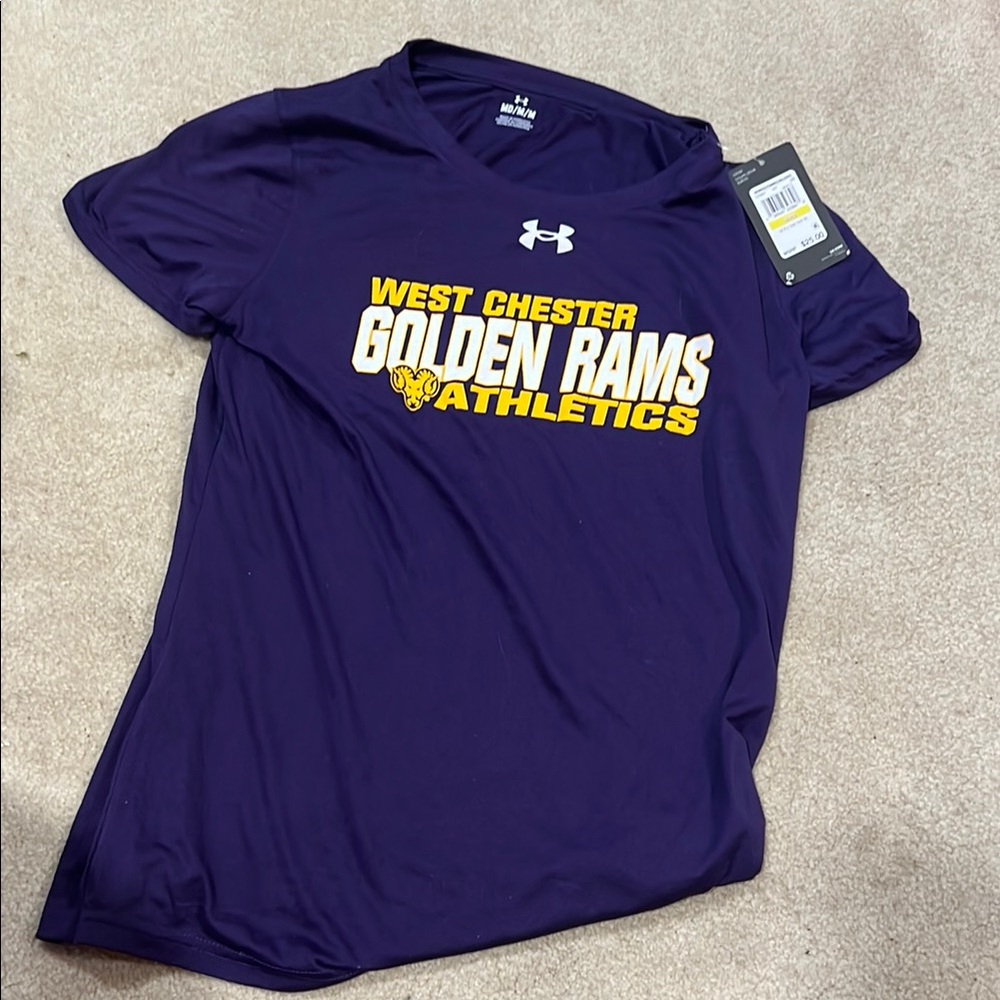Under Armour Purple West Chester University Golden Rams Athletics T-Shirt